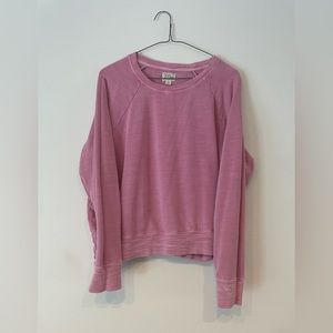 JCrew Pink Vintage Fleece